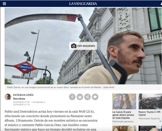 Pablo und Destruktion